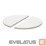 Kiti smulkūs buitiniai prietaisai TunaBone  | Half moon pizza stone, 190 mm for Kamado 23/24inch 