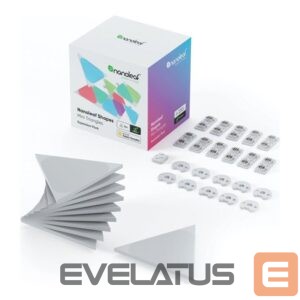 Apgaismojums Nanoleaf  Shapes Black Mini Triangles Expansion Pack (10 panels) 