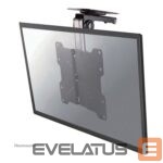 TV kronšteini NEOMOUNTS  FPMA-C020BLACK Monitor/TV mount ceiling 1 screen - 10-40" - max 20 kg - VESA 75x75-200x200 - h 26,5-40 cm - black 