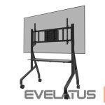 TV bracket NEOMOUNTS  MOVE Go XL FL50-575BL1 TV trolley - 65-110" - max 125 kg - manual h 129-139 cm - VESA 100x100-1100x600 - incl. hardware shelf - lo 