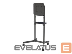Televizoriaus laikiklis NEOMOUNTS  NS-M1250BLACK TV trolley - 37-70" - max 70 kg - VESA 200x200-600x400 - 90° rotatable - incl. hardware shelf - black 