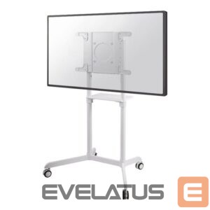 Teleri kinnitus NEOMOUNTS  NS-M1250WHITE TV trolley - 37-70" - max 70 kg - VESA 200x200-600x400 - 90° rotatable - incl. hardware shelf - white 