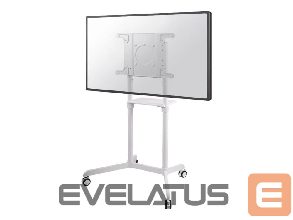 Teleri kinnitus NEOMOUNTS NS-M1250WHITE TV trolley - 37-70" - max 70 kg - VESA 200x200-600x400 - 90° rotatable - incl. hardware shelf - white