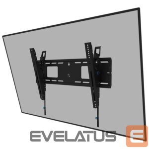 TV bracket NEOMOUNTS  LEVEL-750 WL35-750BL16 Tiltable heavy duty wall mount - 42-86" screen - max 125 kg - VESA 100x100-600x400 - d 9,3 cm - level adjus 