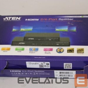Server – muud tarvikud Aten  SALE OUT.  |  | 4-Port 4K HDMI Splitter | VS184A | DAMAGED PACKAGING 