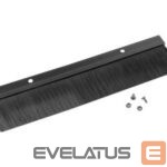 Citas preces Lanberg  AK-1102-B 19" cable entry brush panel, black | 