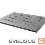 Kitos prekės Lanberg  19" fixed shelf 1U/465x715mm max load capacity up to 120kg, black | 