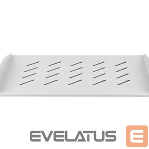 Citas preces Lanberg  19" fixed shelf 1U/483x315mm max load capacity up to 25kg, grey | 