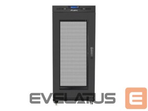 Servers Lanberg  Rack cabinet 19" free-standing 15U/800x1000 (flat pack) with mesh door lCD V2, black | 