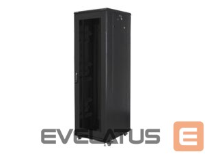 Serveriai Lanberg  Rack cabinet 19" free-standing 42U/600x800 (flat pack) with mesh door, black | 