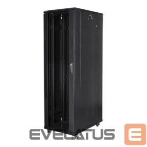 Serveri Lanberg  Rack cabinet 19" free-standing 42U/800x1000 (flat pack), black | 
