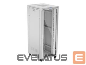 Serveriai Lanberg  Rack cabinet 19" free-standing 42U/800x1000 (flat pack) with glass door lCD V2, grey | 