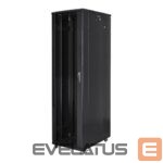 Serveriai Lanberg  Rack cabinet 19" free-standing 47U/800x1000 (flat pack), black | 