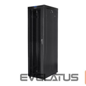 Serverid Lanberg  Rack cabinet 19" free-standing 47U/800x1000 (flat pack) with glass door lCD V2, black | 