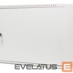 Servers Lanberg  Rack cabinet 19" wall-mount 4U+3U/540x200 low-profile, grey (assembled) | 