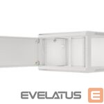 Servers Lanberg  Rack cabinet 19" wall-mount 6U/600x450 for self-assembly with metal door (flat pack), grey | 