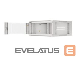 Servers Lanberg  Rack cabinet 19" wall-mounted 4U 600 fast assembly (flat pack), grey | 