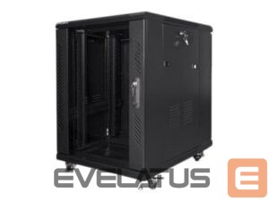 Serverid Lanberg  Rack cabinet 19" free-standing 15U/600x800 (flat pack), black | 