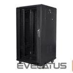 Servers Lanberg  Rack cabinet 19" free-standing 22U/600x600 (flat pack), black | 