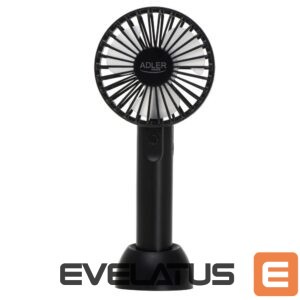 Fan Adler  Mini USB Fan | AD 7338 | Desk fan | Black | Diameter 7 cm | Number of speeds 3 