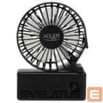 Ventilators Adler  Foldable mini fan | AD 7336 | Desk fan | Black | Diameter 6.5 cm | Number of speeds 1 
