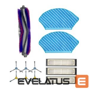 Dulkių siurblio priedas Midea  Spare Parts Kit: Side Brush×6pcs, Main Brush×1pc, HEPA Filter×3pcs, Mopping Cloth×2pcs for M7 | 