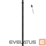 Radiator TunaBone  Electric Standing Patio Heater, Single carbon golden tube, Black 