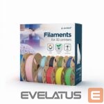 Eksploatacinės medžiagos spausdintuvams Gembird  Plastic filament for cleaning 3D printer nozzle, 1.75 mm 100gr. | 3DP-CLN1.75-01 