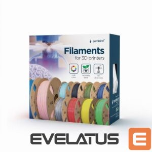 Aksesuāri un izejmateriāli Gembird  Plastic filament for cleaning 3D printer nozzle, 1.75 mm 100gr. | 3DP-CLN1.75-01 