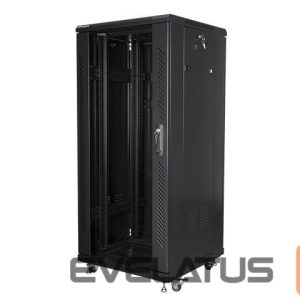 Muud kaubad Lanberg  | Rack cabinet 19" free-standing 27U/600x600 (flat pack) | FF01-6627-12B | Black 