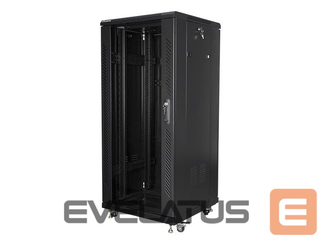 Other goods Lanberg | Rack cabinet 19" free-standing 27U/600x600 (flat pack) | FF01-6627-12B | Black