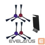 Dulkių siurblio priedas Midea  M9 Spare parts kit: 2x Side Brushes L, 2x Side Brushes R, 1x Cleaning Brush 