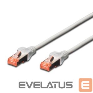 Adapteris Digitus  CAT 6 S/FTP | Patch cord | Length 10 m | Grey 