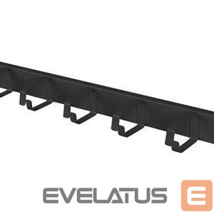 Citas preces Lanberg  19" cable management 5 rings - type B 1U, black | 