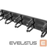 Muud kaubad Lanberg  19" cable management brush panel 10 rings - type B 2U, black | 