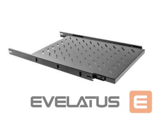 Kitos prekės Lanberg  19" Sliding Shelf 1U/465x750mm | AK-1011-B | Black 