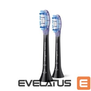 Zobu birste Philips  Replacement brush heads | HX9052/88 Sonicare Premium Gum Care | Heads | For adults | Number of brush heads included 2 | Black 