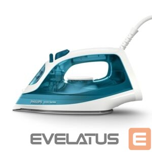 Triikrauad Philips  Steam Iron | DST2020/90 2000 series | Steam Iron | 2000 W | Water tank capacity 250 ml | Continuous steam 25 g/min | Steam boost performance 110 g/min | Blue/White 