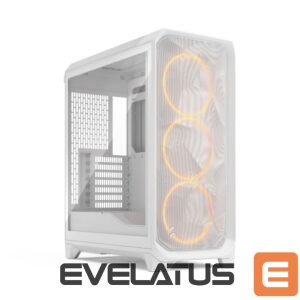 Computer case Fractal Design  Meshify 3 | White RGB TG Clear Tint | Mid-Tower | Power supply included No | ATX 
