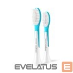 Zobu birste Philips  Replacement brush heads | HX6042/90 Sonicare | Heads | For kids | Number of brush heads included 2 | White/Blue 