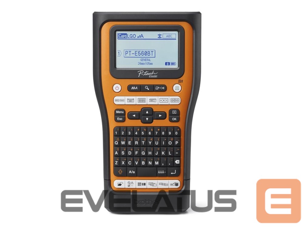 Printer Brother PT-E560BTSP Pro | Thermal | Label Printer | Maximum ISO A-series paper size Other | Orange / Black