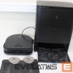 Dulkių siurblys Ecovacs  SALE OUT.  DEEBOT X5 OMNI Vacuum cleaner, Robot, Wet&Dry, Operating time 164 min, Dust bin 0,25 L, 6400mAh, Black + Auto-empty statio |  Robotic Vacuum Cleaner | DEEBOT X5 OMNI | Wet&Dry | Operating time (max) 164 min | Lithium-Ion | 6400 mAh | Dust capacity 0.25 L | 12800 Pa | Black | USED, DIRTY, NO DUST BAGS, SCRATCHED 