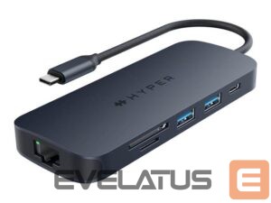 Bezvadu austiņas HYPER  | Drive Next 8 Port USB-C Hub, 140W | Ethernet LAN (RJ-45) ports 1 | HDMI ports quantity 1 
