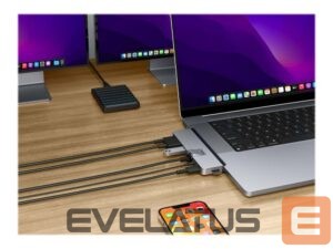 Беспроводные наушники HYPER  | Drive DUO PRO 7-in-2 USB-C Hub for MacBook Air/Pro 2016-2020 | Ethernet LAN (RJ-45) ports 1 | HDMI ports quantity 1 