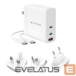 Fitnesa aproce HYPER  Juice GaN 140W USB-C Charger | White 