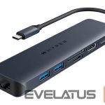 Belaidės ausinės HYPER  | Drive EcoSmart Gen.2 Universal USB-C 7-in-1 Hub w 100 W PD Power Pass-thru 