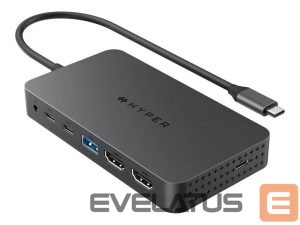 Беспроводные наушники HYPER  | Drive Universal USB-C 7-in1 Dual HDMI Mobile Dock for M1/M2 MBAir/Pro | HDMI ports quantity 2 