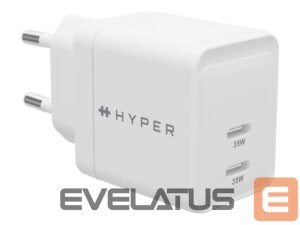 Fitnesa aproce HYPER  Juice 35W USB-C GaN Charger | White 