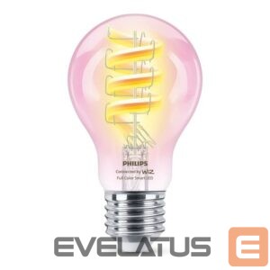 LED bulb WIZ  Philips Smart WiFi Filament Clear RGB | E27 | 6.3 W | Full colour 