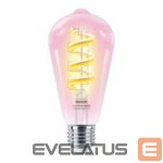 LED лампочка WIZ  Philips Smart WiFi Filament Clear ST64 RGB | E27 | 6.3 W | Full colour 